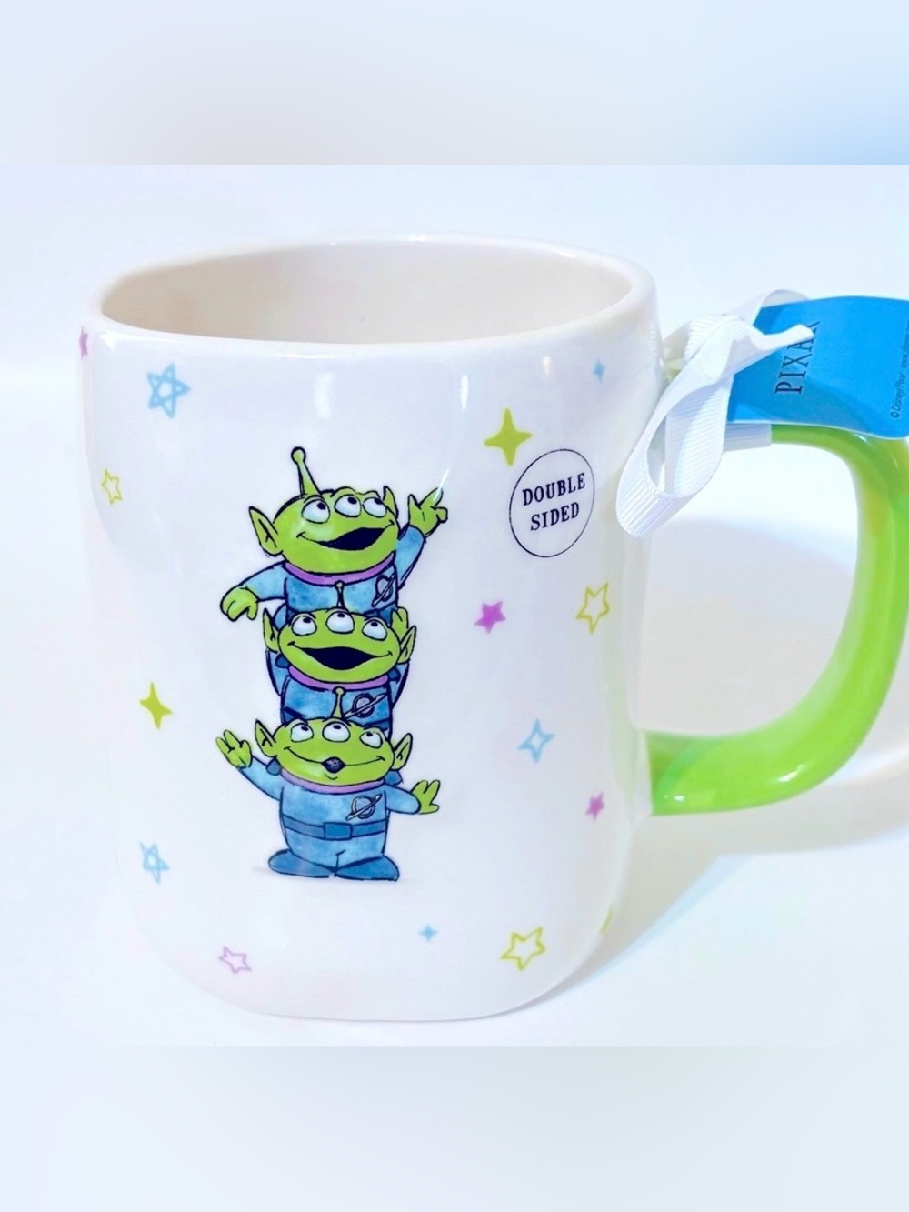 Rae Dunn / Disney Pixar Toy Story ALIEN “Ready To Launch" Mug
